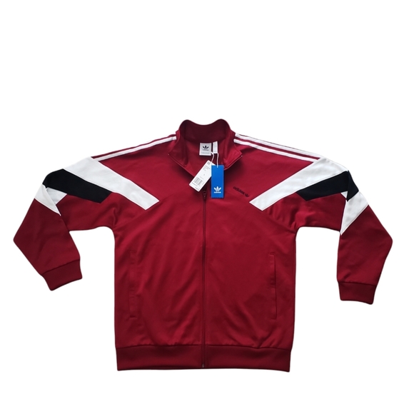 Men's Adidas Originals Palmeston Track Jacket Full Zip Medium DX2087 Colorblock - Picture 4 of 15